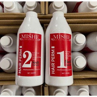KEM UỐN LẠNH UỐN NÓNG ĐA NĂNG KERATIN MISHE 800ML