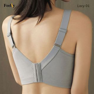 Áo Ngực Định Hình 𝐅𝐞𝐞𝐥𝐬𝐲 Bra Định Hình Bản To, Không Gọng, Gọn Mỡ Lưng Nách Chống Xệ Lacy01