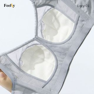 Áo Ngực 𝐅𝐞𝐞𝐥𝐬𝐲 Định Hình Bản To Bra Hỗ Trợ Gọn Mỡ Lưng Nâng Ngực Chống Xệ Lacy 01