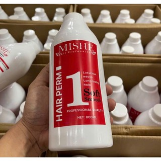 KEM UỐN LẠNH UỐN NÓNG ĐA NĂNG KERATIN MISHE 800ML