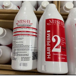 KEM UỐN LẠNH UỐN NÓNG ĐA NĂNG KERATIN MISHE 800ML