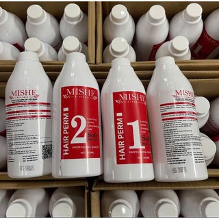 KEM UỐN LẠNH UỐN NÓNG ĐA NĂNG KERATIN MISHE 800ML
