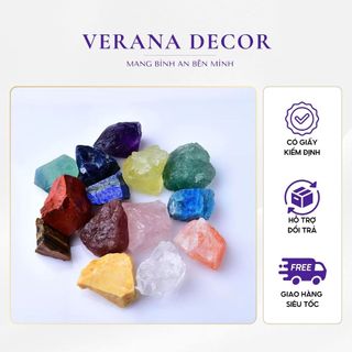Viên Đá Thô Tự Nhiên Thanh Tẩy, Đá Thô Phong Thủy, Trang Trí Nhà Cửa, Đá Thanh Tẩy, Đá Sưu Tầm