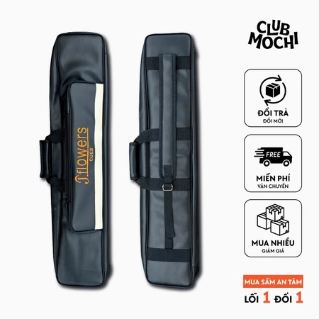 Bao đựng cơ bida (bi-a) 3x4, Bao đựng cơ JF hàng thêu siêu nét