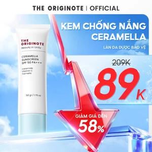 Kem chống nắng Ceramella SPF50 PA+++ The Originote chống nắng mặt phục hồi da skincare sunscreen 50g