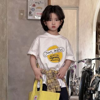 Áo Thun T-Shirt Bé Trai Trắng Họa Tiết Spring Vàng Năng Động Mellow Duck (4-13 Tuổi) B2605049