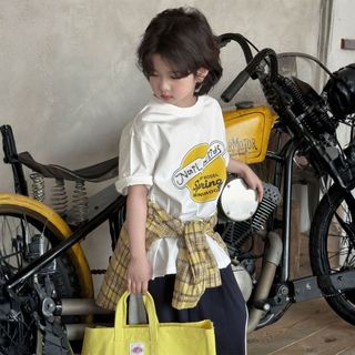 Áo Thun T-Shirt Bé Trai Trắng Họa Tiết Spring Vàng Năng Động Mellow Duck (4-13 Tuổi) B2605049