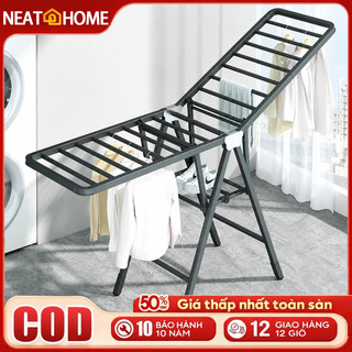 Giá Phơi Quần Áo Gấp Gọn Cao Cấp, Khung Thép Carbon Chắc Chắn, Phơi Chăn Mền Tiện Lợi