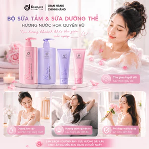 Bộ sản phẩm nước hoa, sữa tắm và kem dưỡng thể chính hãng Thái Lan – Dưỡng ẩm sâu, hương thơm thanh lịch