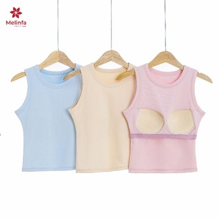 [ PREMIUM COTTON ] Áo Bratop MELINFA có mút đệm 3D nâng đỡ định hình, Áo ba lỗ nữ, Tanktop nữ mã VAA0538