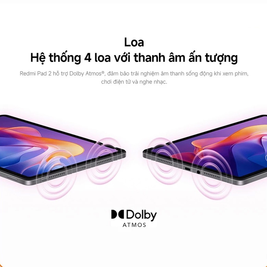 Máy Tính Bảng Redmi Pad 2 4GB + 256GB｜Màn Hình 11"2,5K Rõ Nét｜Pin 9000mAh｜Helio G100-Ultra Tiên Tiến | BigBuy360 - bigbuy360.vn