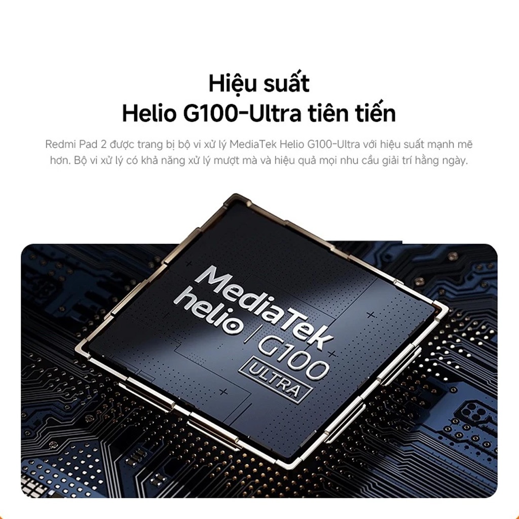 Máy Tính Bảng Redmi Pad 2 4GB + 256GB｜Màn Hình 11"2,5K Rõ Nét｜Pin 9000mAh｜Helio G100-Ultra Tiên Tiến | BigBuy360 - bigbuy360.vn