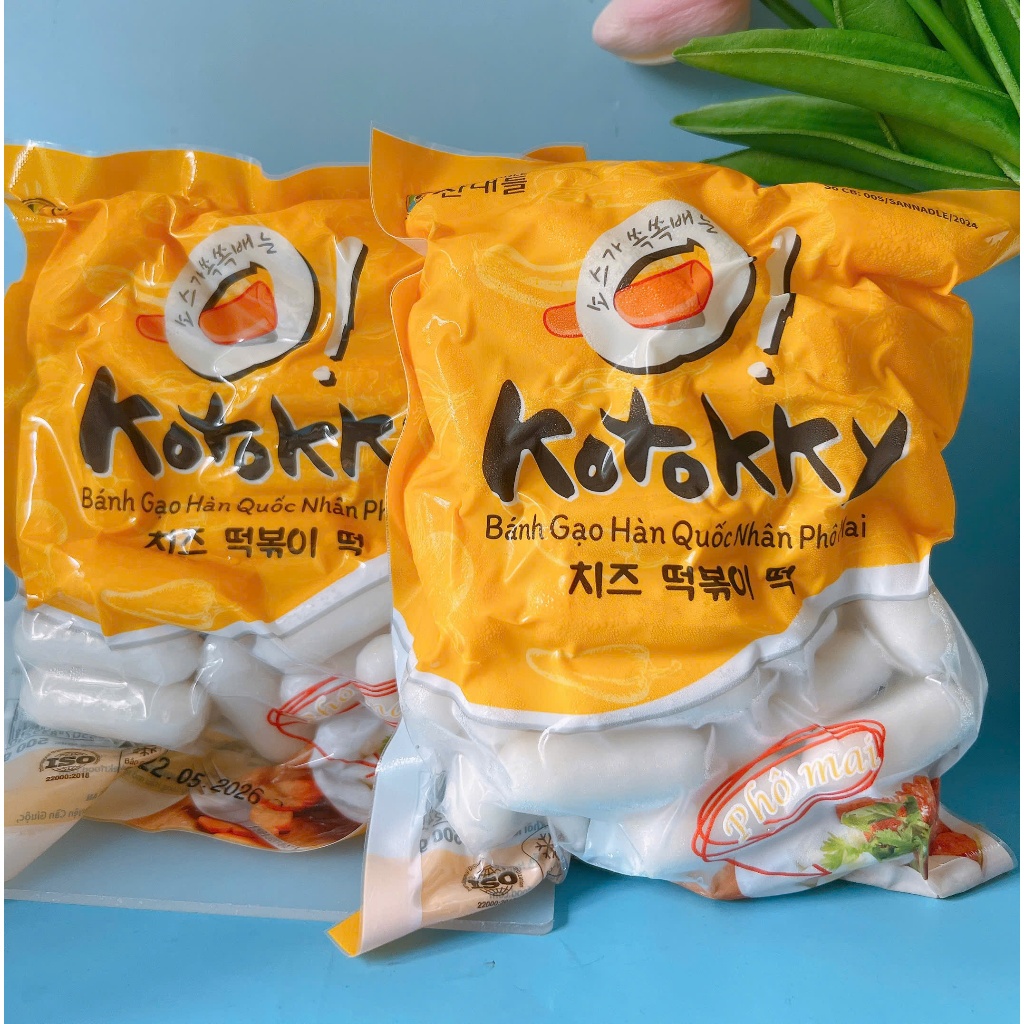 Combo 500g KoTokky Nhân Phô mai kèm 100g nước sốt