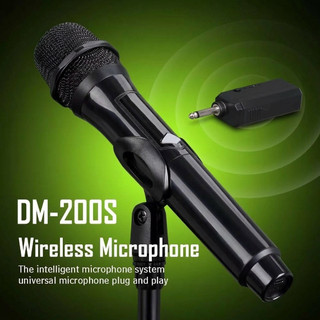 Micro DM200S Sài Pin Sạc 3.7v, Hút Giọng Tốt, Hát Nhẹ, Giảm Hú Hiệu Quả, Chuyên Dùng Cho Karaoke Gia Đình, Sân Khấu.....