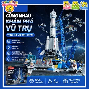 Bộ lắp ráp mô hình tàu vũ trụ – Rèn luyện sự tập trung và khả năng khéo léo