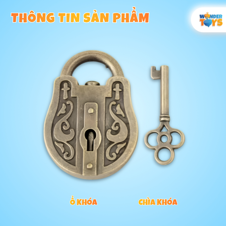 Đồ Chơi Trí Tuệ Mở Khóa Thông Minh - Đồ chơi giải đố Huzzle sắt Nhật Hanayama