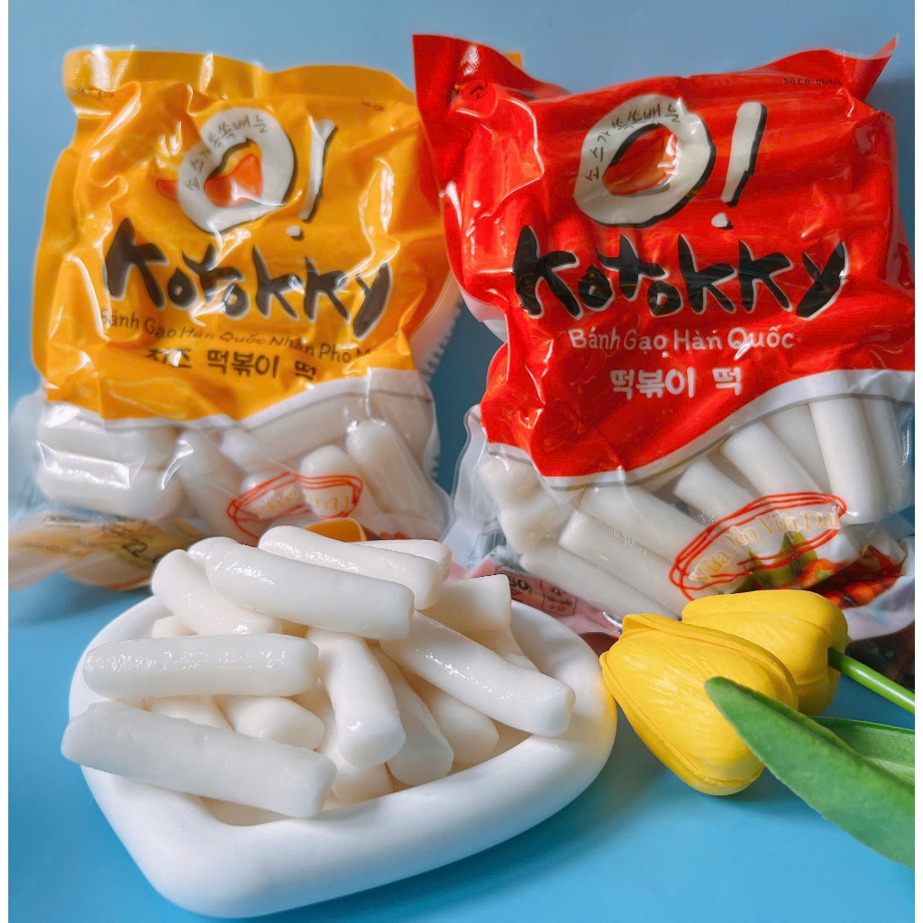 SET 500g bánh gạo + 500g tokpokki nhân phô mai +200g bột phô mai