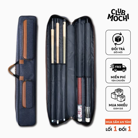 Bao đựng cơ bida (bi-a) 2x3, Bao đựng cơ 2x2, Bao đựng cơ nhập khẩu chính hãng