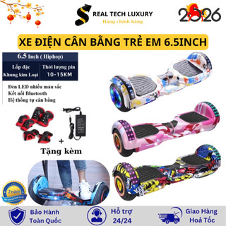 Xe Điện Cân Bằng 2 Bánh Smart Balance 6.5 Inch Kết Nối Điện Thoại Có Thể Phát Nhạc Qua Bluetooth