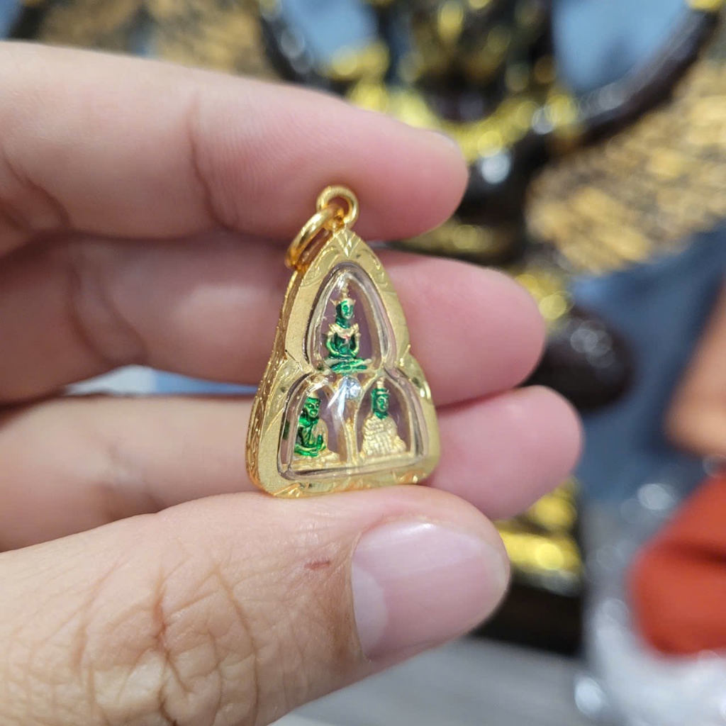 Phụ Kiện Mặt Dây Chuyền 3.5cm – Mẫu Phật Ngọc Nhỏ Gọn, Tinh Tế