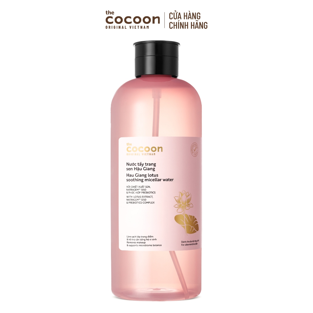 [MUA 2 GIẢM 44%] Combo Supersize Nước Tẩy Trang Sen Hậu Giang 1000ml & Nước sen Hậu Giang 500ml