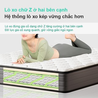 Nệm lò xo Spring Mattress Gre Me, Đệm lò xo liên kết tiêu chuẩn khách sạn 5 sao, nệm cao cấp 20cm