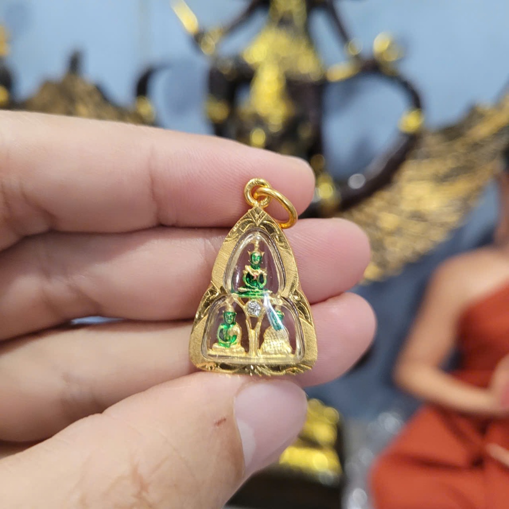 Phụ Kiện Mặt Dây Chuyền 3.5cm – Mẫu Phật Ngọc Nhỏ Gọn, Tinh Tế