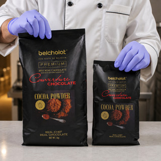 Bột Cacao Nguyên Chất Belcholat 100% Không Đường Làm Bánh Pha Chế Chocolate Cacao Nóng