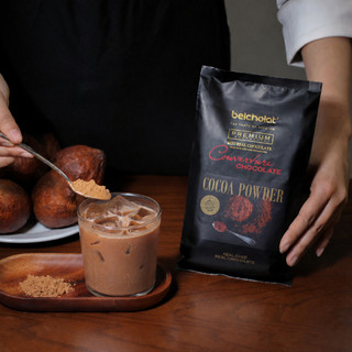 Bột Cacao Nguyên Chất Belcholat 100% Không Đường Làm Bánh Pha Chế Chocolate Cacao Nóng