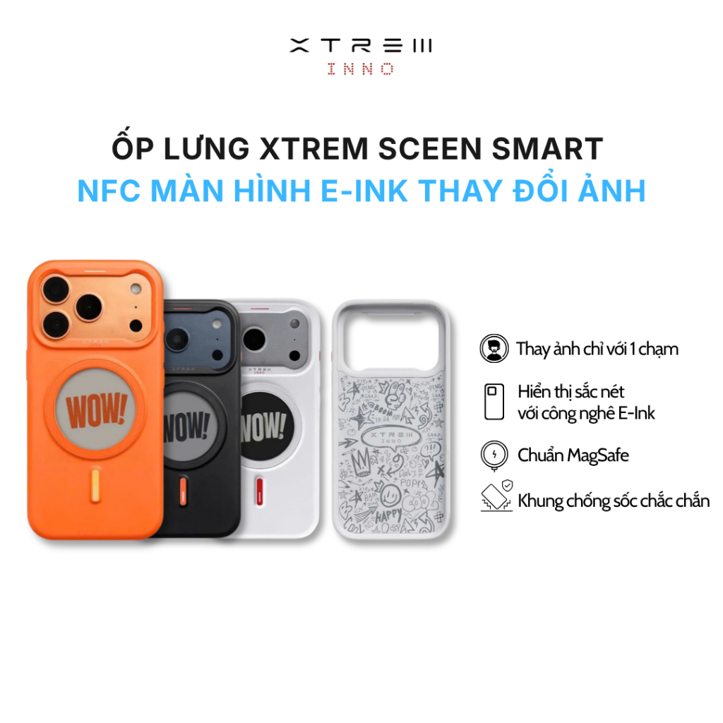 Ốp lưng XTREM E-Ink