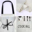 Tạp Dề Cooking,Có Túi Đựng Và Lau Tay,Làm Bếp,Pha Chế,Phục Vụ,Bán Cafe Dễ Thương,Chống Thấm Nước Tốt