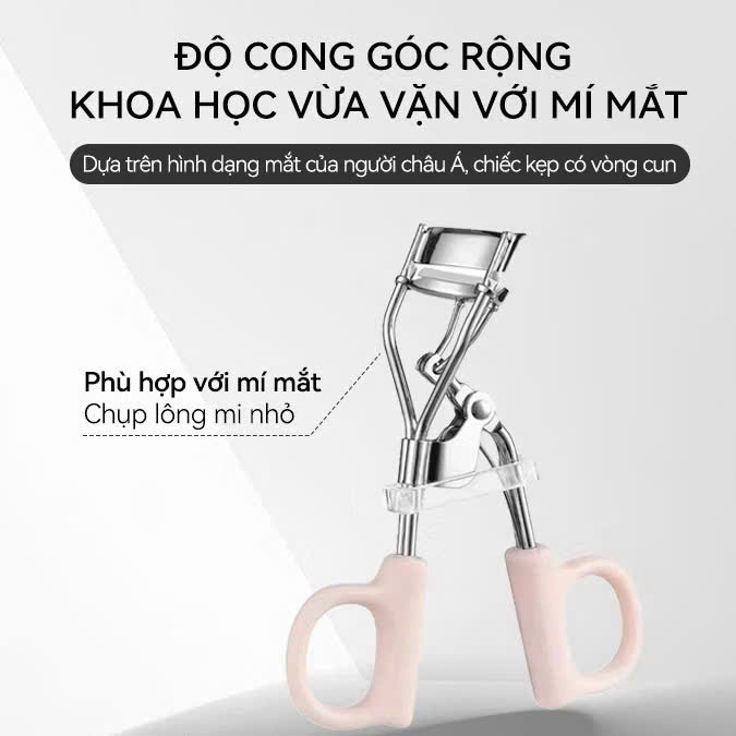 Bấm mi chuyên dụng, bấm cong mi xixi chắc chắn định hình mi