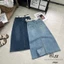 Chân Váy Jeans Nữ Dài 80cm Dáng Bút Chì Chất Mềm Co Giãn Nhẹ Tặng Kèm Đai #7121