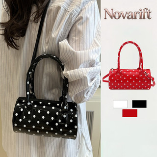 Nova-BOWLING BAG - TÚI XÁCH NỮ CHẤM BI PHONG CÁCH HÀN QUỐC ĐEO ĐƯỢC NHIỀU KIỂU