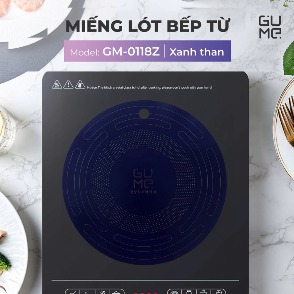 Miếng Lót Bếp Từ GM-018Z GUME Dẫn Nhiệt, Chịu Nhiệt Tốt, Dễ Dàng Vệ Sinh, An Toàn Khi Sử Dụng