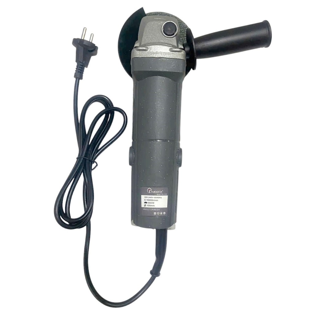 Máy Mài Góc TANKMECH TK-355 (800W-220V) Máy Cắt Cầm Tay Lõi Đồng 100%, Cắt Mài Đa Năng Chính Hãng, Bảo Hành 12 Tháng