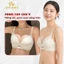 Áo Ngực Su Phối Ren Mềm Mại Quyến Rũ, Áo Lót Nữ Không Gọng Mút Vừa AMYBRA A5482