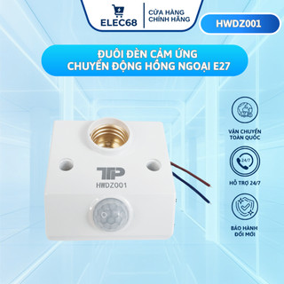 Đuôi Đèn Cảm Ứng Chuyển Động Hồng Ngoại - Chính Hãng - E27 HWDZ001 - thietbidienelec68