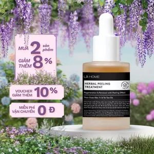 Herbal Peeling Treatment Extra Plus+ Lá Home - Thảo Dược Thanh Lọc Làn Da - Loại mạnh