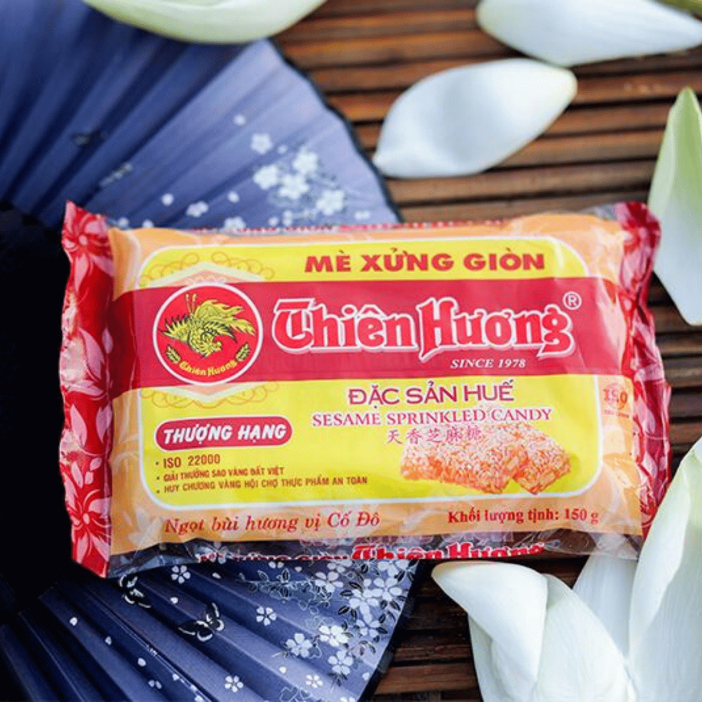 Mè Xửng Giòn Thiên Hương Kẹo Mè Xửng Giòn Huế Bánh Tráng Giòn Thơm Ngon Đặc Sản Huế O Dung