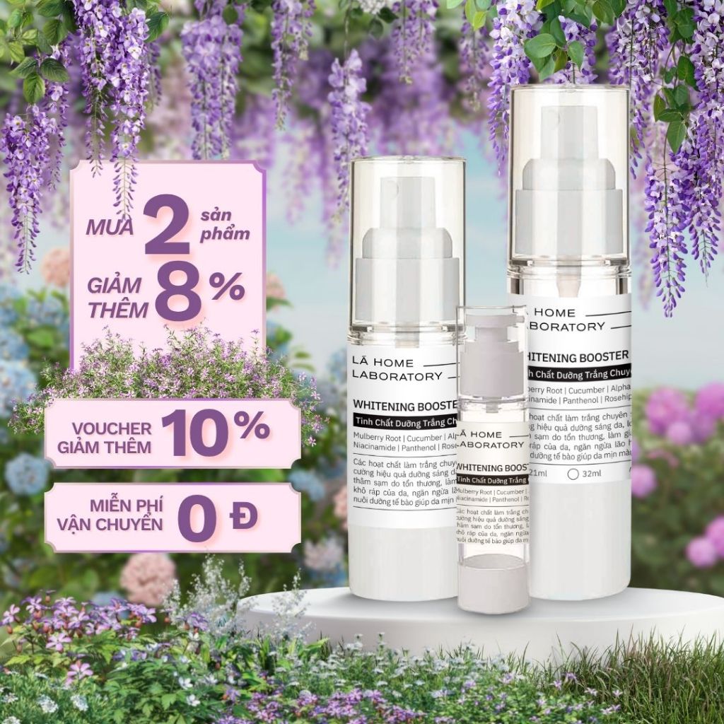 [Mini size] Tinh Chất Thảo Dược Giảm Thâm & Dưỡng Trắng Da - Lá Home 30ml