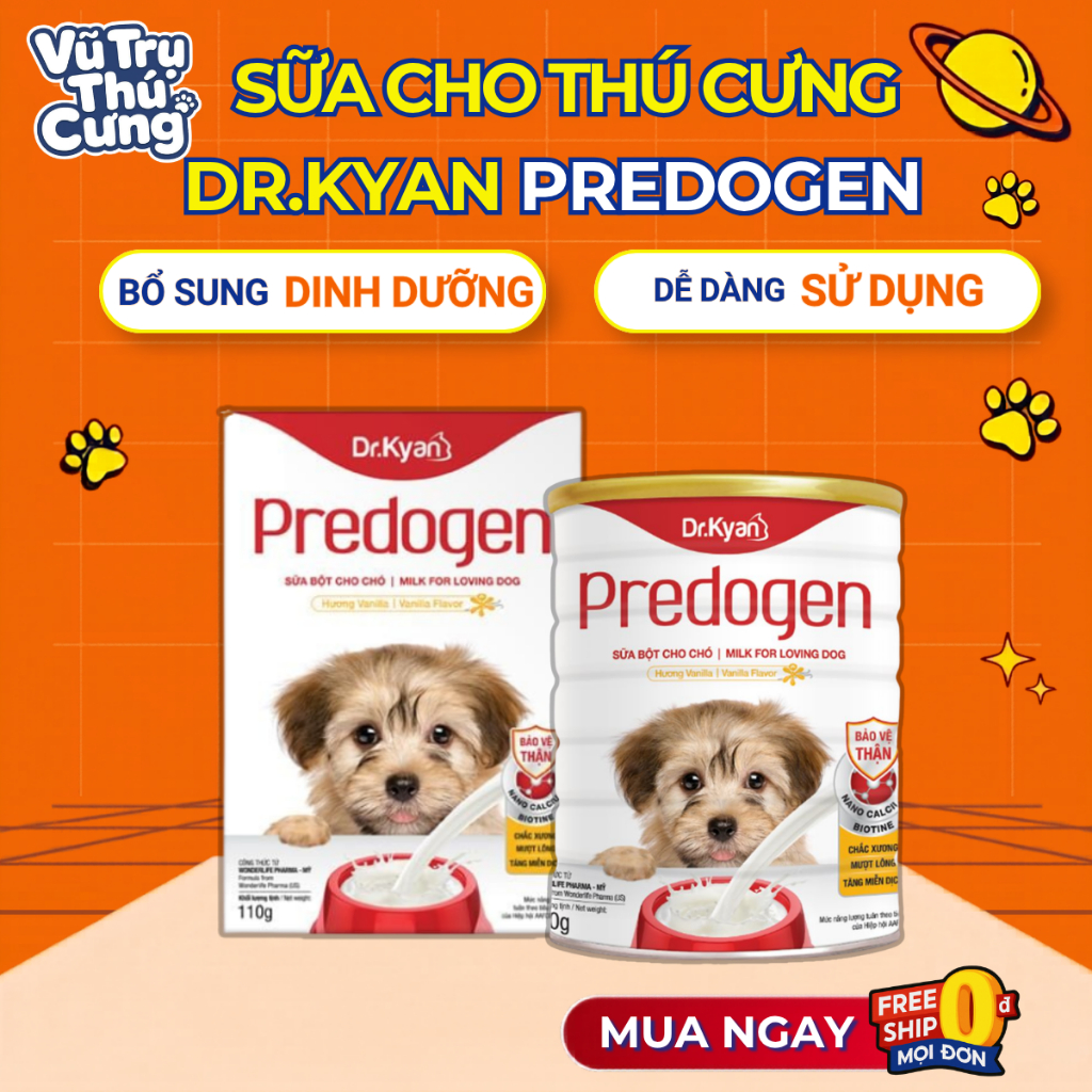 Sữa Bột Cho Chó Bổ Sung Dinh Dưỡng Dr.Kyan Predogen
