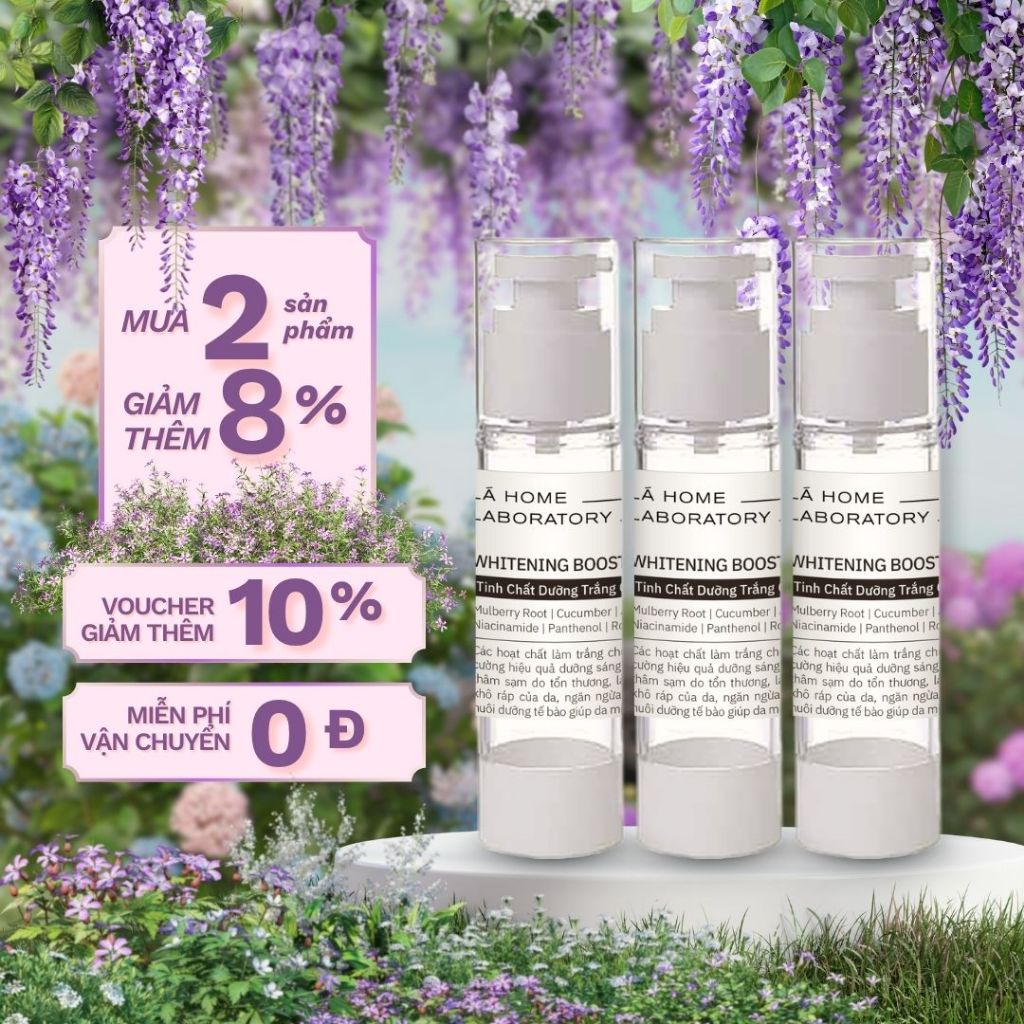 [Mẫu tặng] Tinh Chất Thảo Dược Giảm Thâm & Dưỡng Trắng Da - Lá Home 5ml