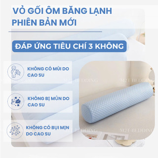 Vỏ gối ôm băng lạnh M2T BEDDING mềm mại, mịn màng, mát rượi, kích thước 35x100cm