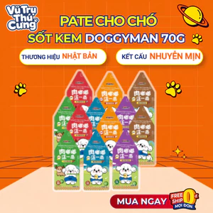 Pate Cho Chó Doggyman Kem Sữa Gói 70g