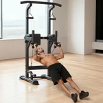 Xà đơn xà kép đa năng, Chịu tải 400kg, Chiều cao có thể điều chỉnh, thiết bị tập thể dục tại nhà, Thép dày — ảnh 7