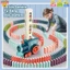 Tàu hỏa domino – Đồ chơi giáo dục tự động xếp thả bài cho bé 3-6 tuổi
