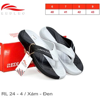 Dép kẹp tông lào xỏ ngón nam REDLEO RL 24-4, dép đúc EVA phối 2 màu êm mềm nhẹ chống trơn trượt