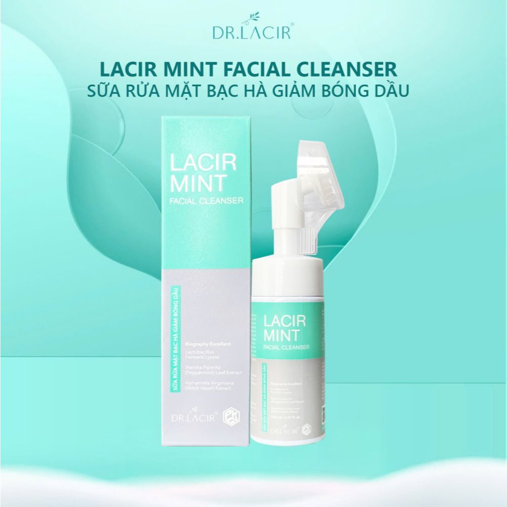 Sữa Rửa Mặt Chiết Xuất Phỉ Dr.lacir Giúp Da Sạch Sáng, Giảm Bóng Dầu