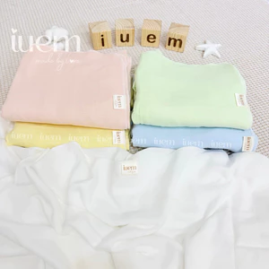 Khăn Tắm Sợi Tre Lụa 4 Lớp IUEM – Mềm Mịn, Thấm Hút Nhanh Cho Bé Sơ Sinh - Cocoro Baby